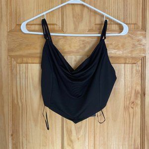 Streetwear Society Black Silk Tank, Medium